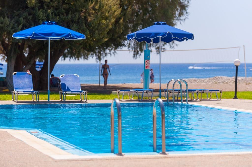 Stafilia Beach Hotel Lardos Exteriér fotografie